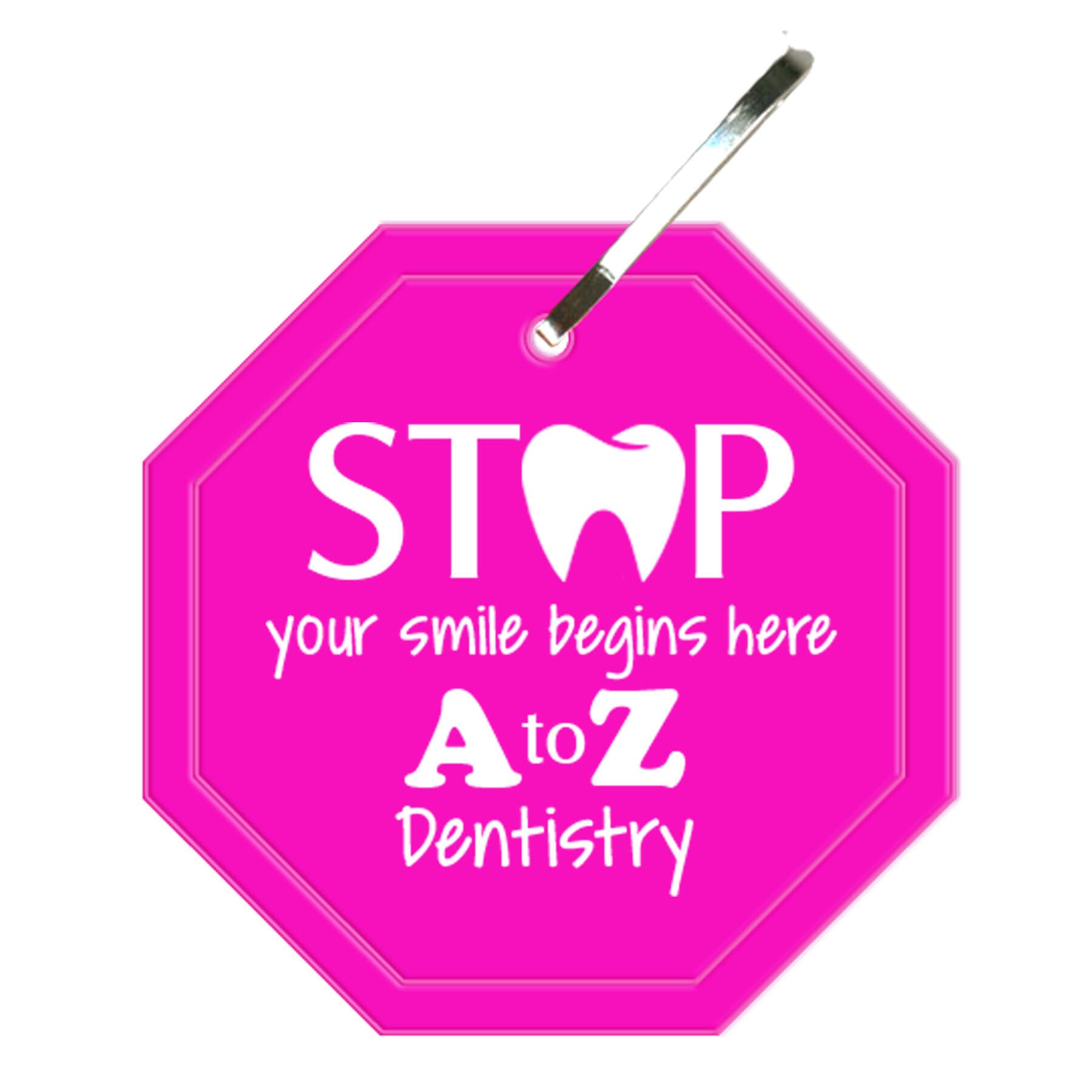 Fluorescent Pink Imprinted